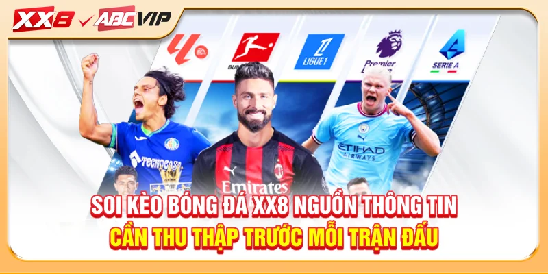 Soi kèo bóng đá XX8 nguồn thông tin cần thu thập trước mỗi trận đấu